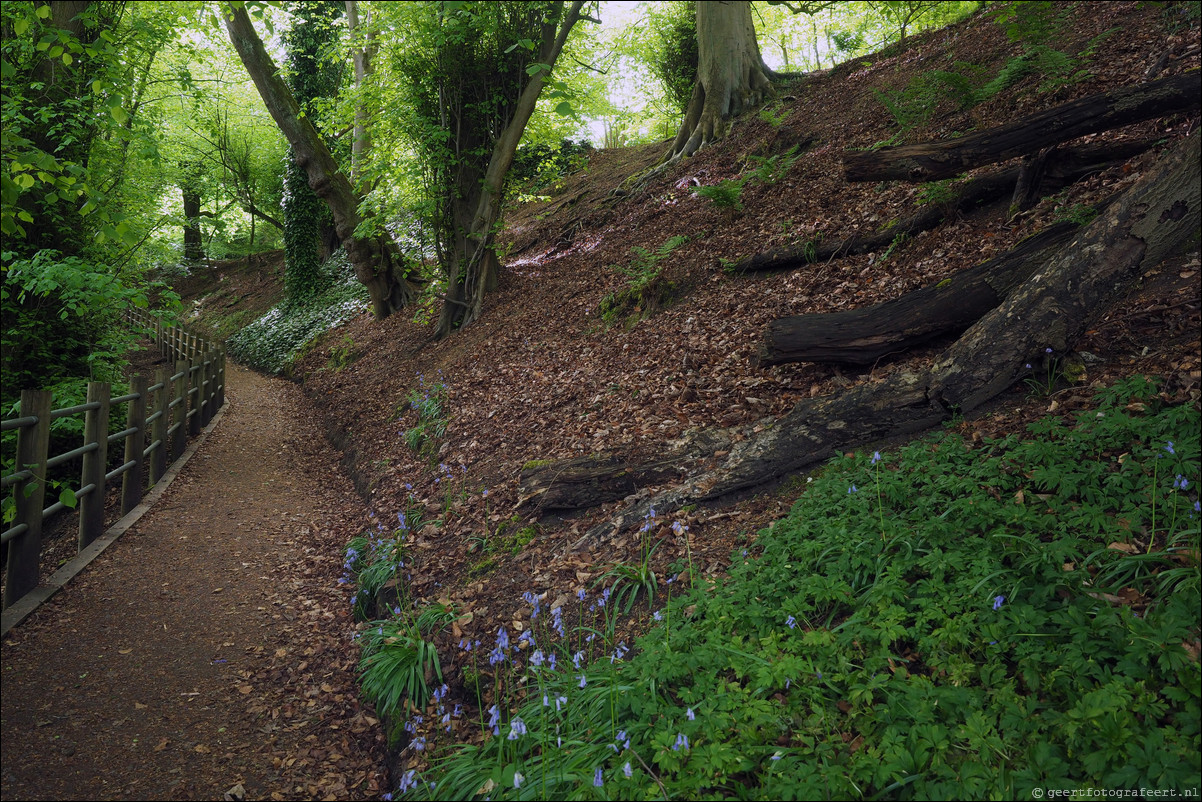 wandeling langs de Muur van Antoninus Schotland Mumrills - Bo'ness