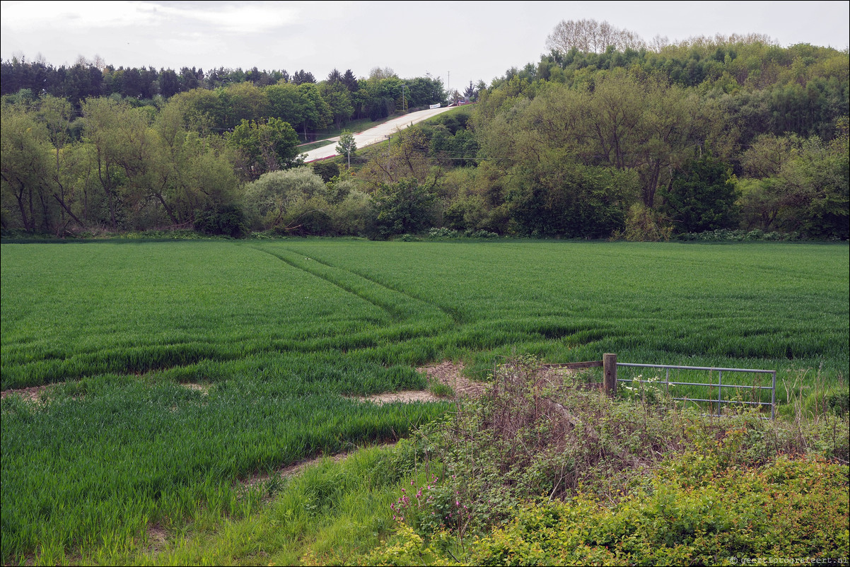 wandeling langs de Muur van Antoninus Schotland Mumrills - Bo'ness