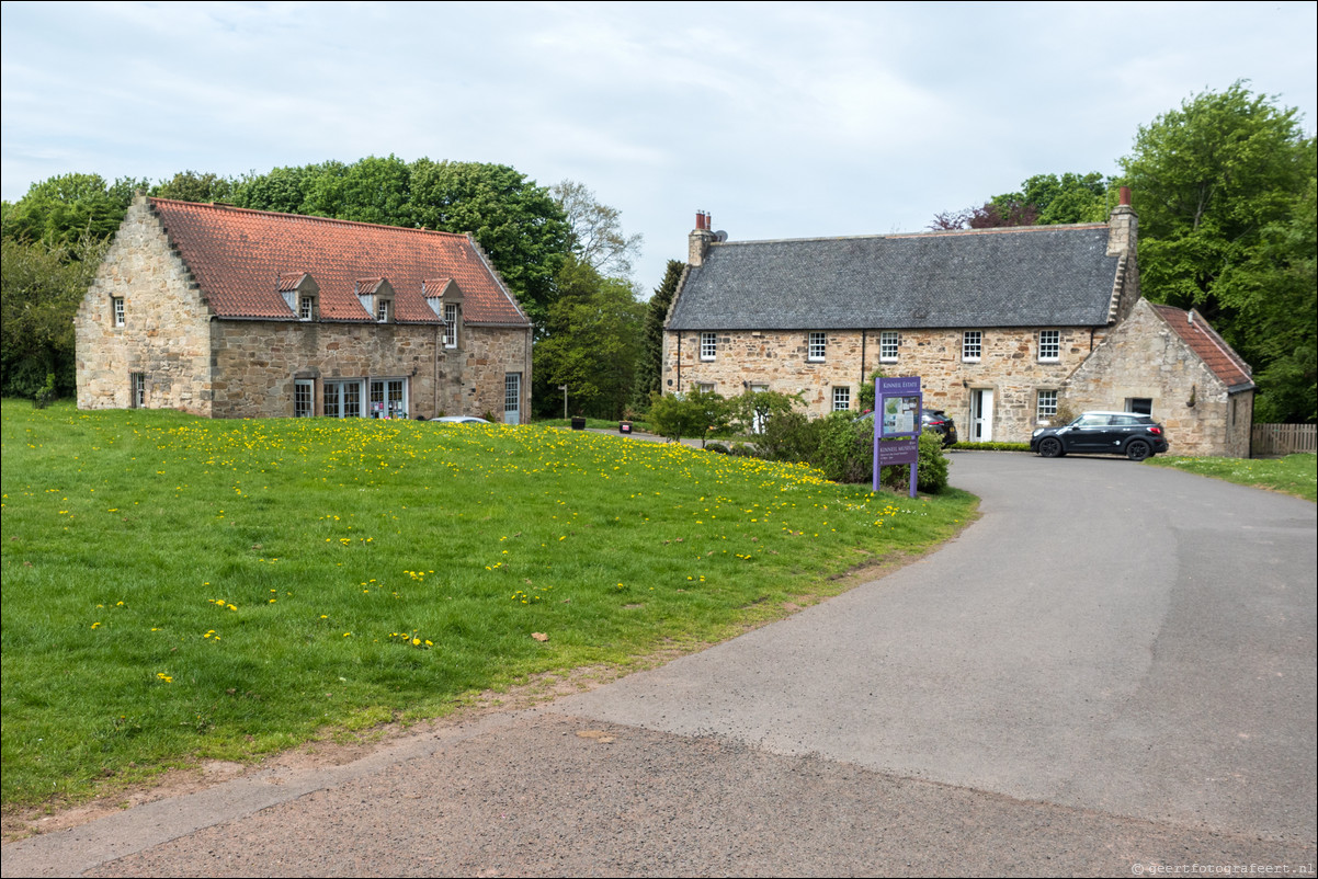 wandeling langs de Muur van Antoninus Schotland Mumrills - Bo'ness