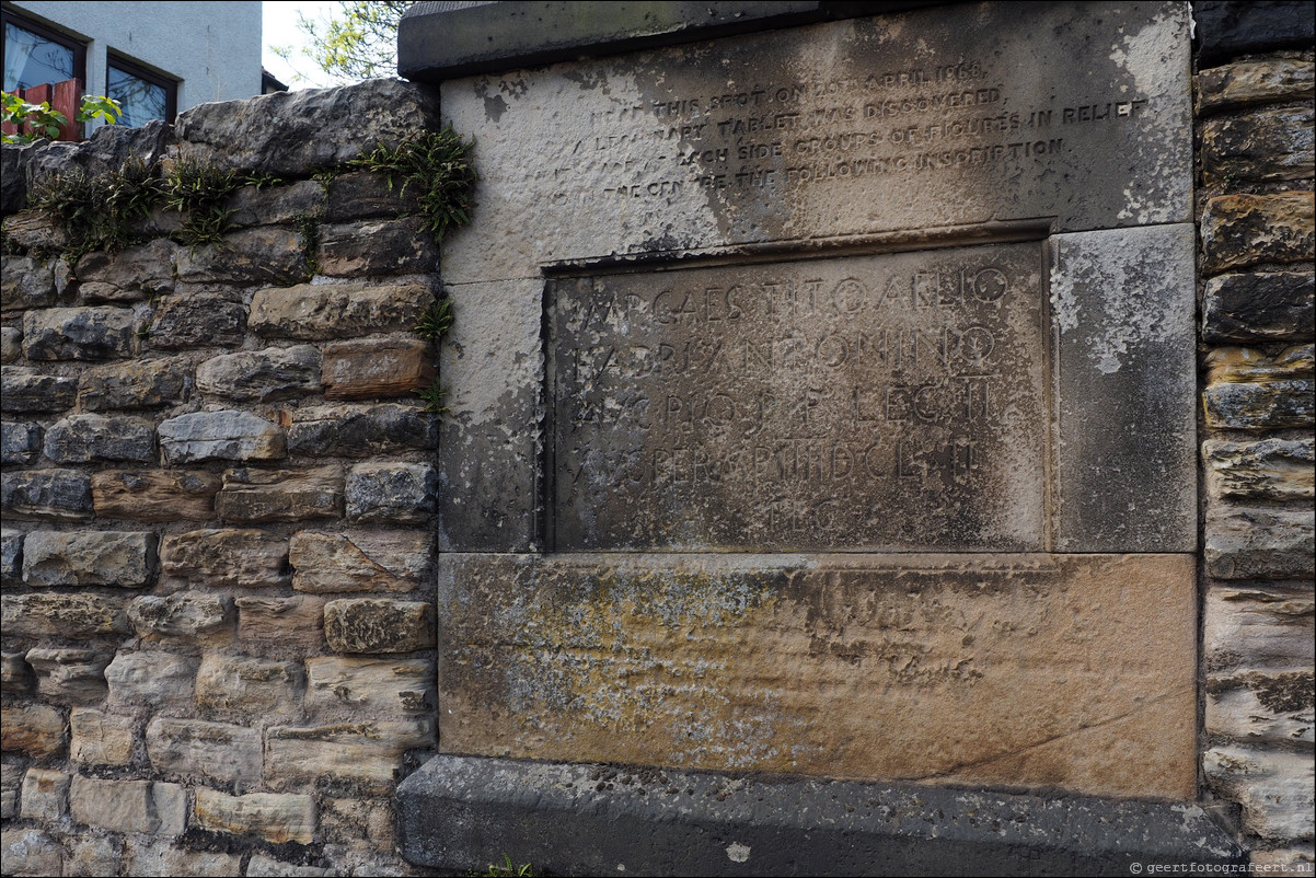 wandeling langs de Muur van Antoninus Schotland Mumrills - Bo'ness