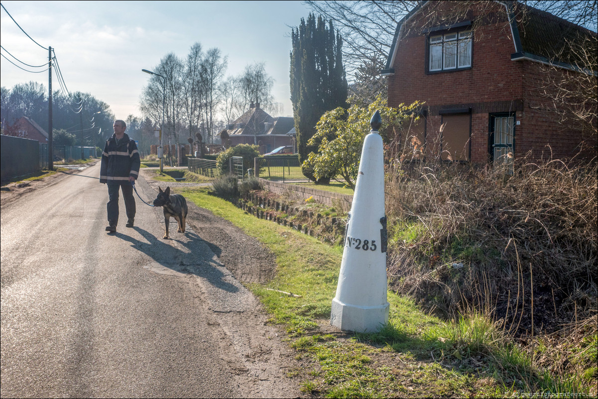 Rondom NL - Grenspad BE: Nieuw Namen - Koewacht