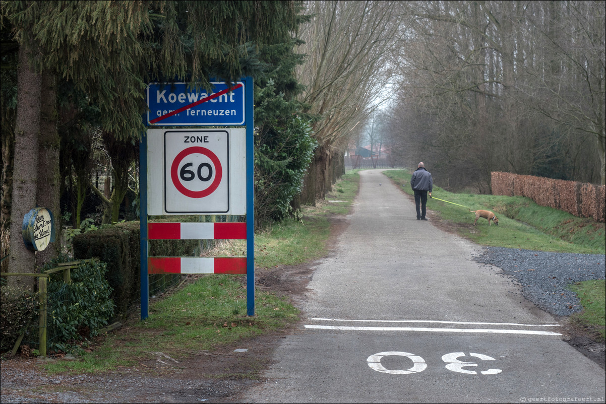 Rondom NL - Grenspad BE: Koewacht - Sas van Gent