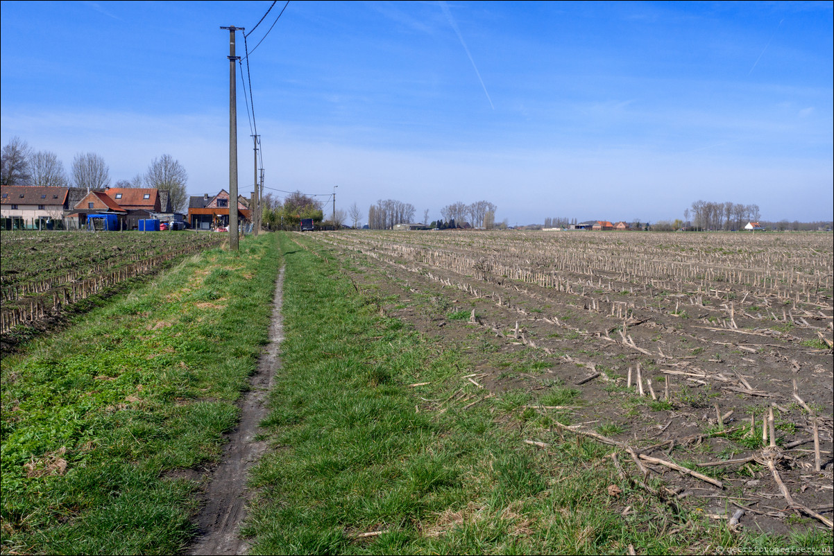 Rondom NL - Grendspad BE: Sas van Gent - Waterland-Oudeman