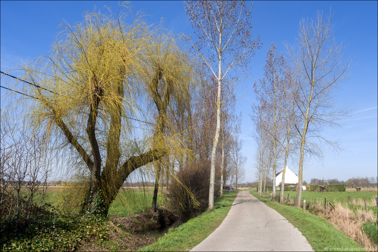 Rondom NL - Grendspad BE: Sas van Gent - Waterland-Oudeman