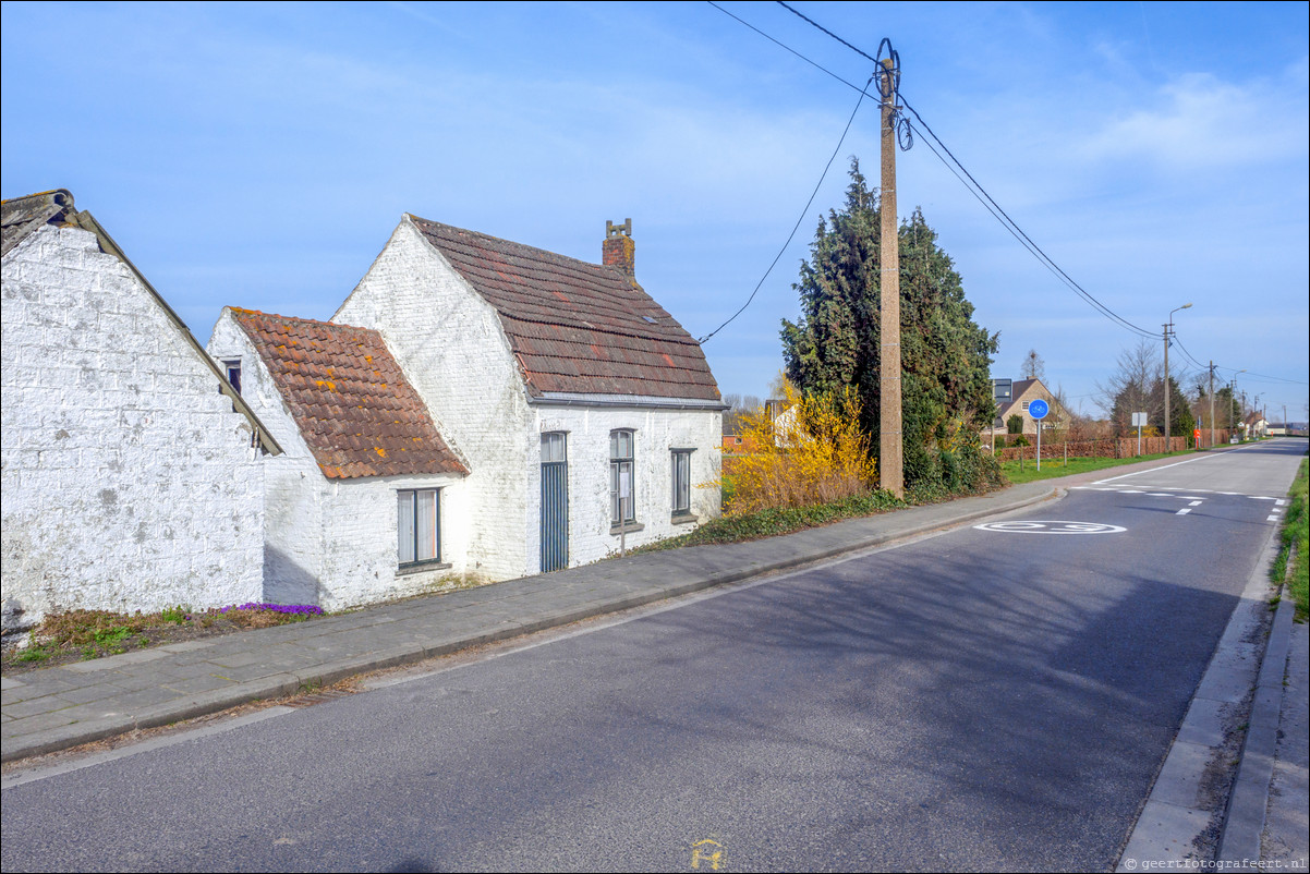 Rondom NL - Grendspad BE: Sas van Gent - Waterland-Oudeman