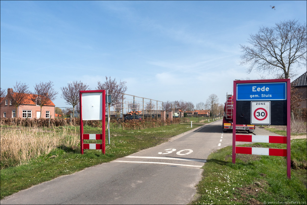 Rondom NL - Grenspad BE: Waterland-Oudeman - Sluis - Cadzand-Bad