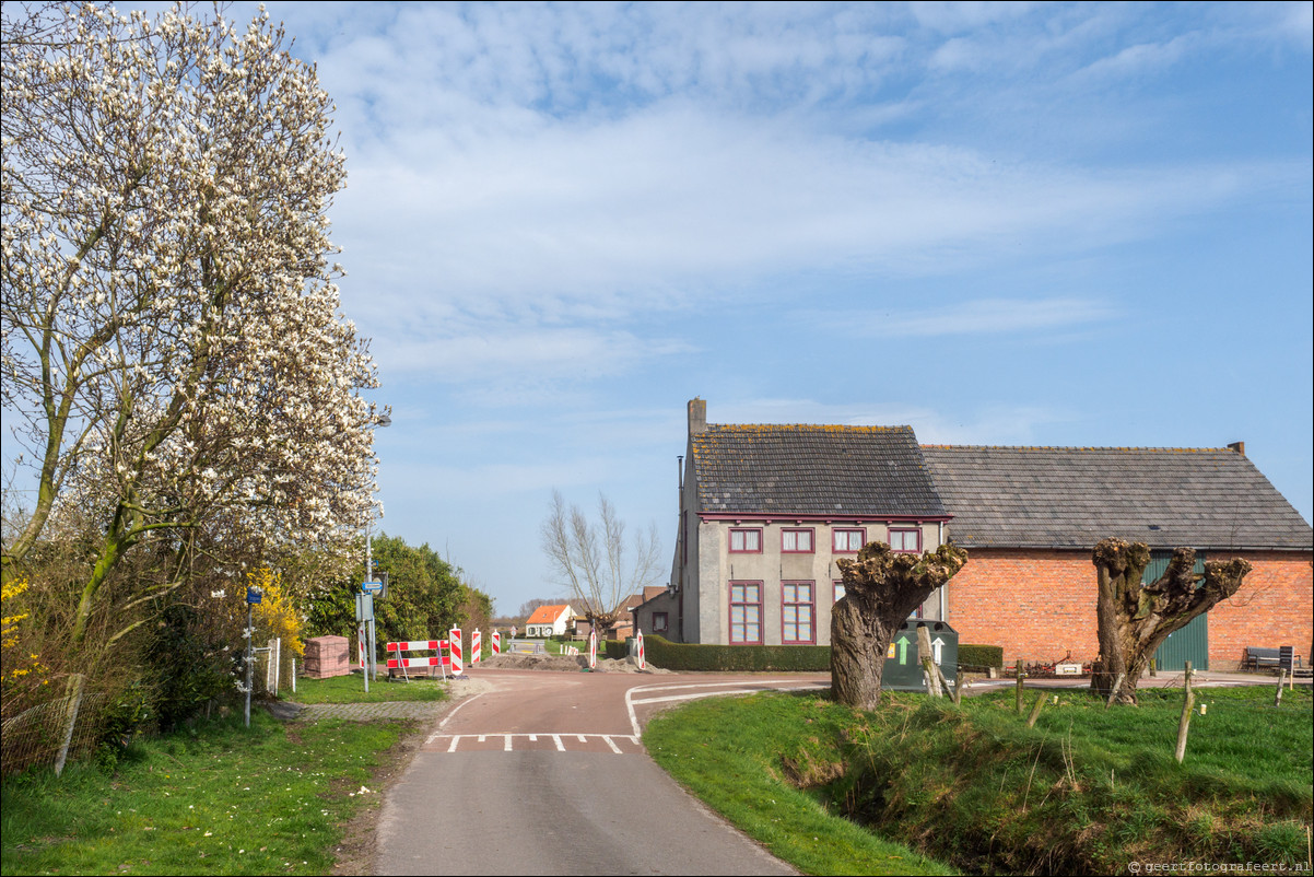 Rondom NL - Grenspad BE: Waterland-Oudeman - Sluis - Cadzand-Bad