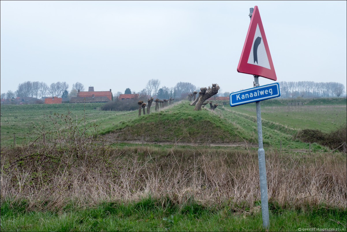 Rondom NL - Grenspad BE: Waterland-Oudeman - Sluis - Cadzand-Bad