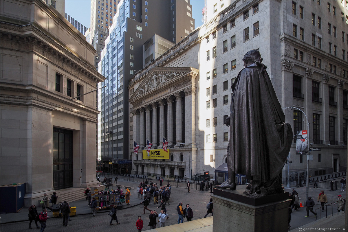 New York Federal Hall en NYSE