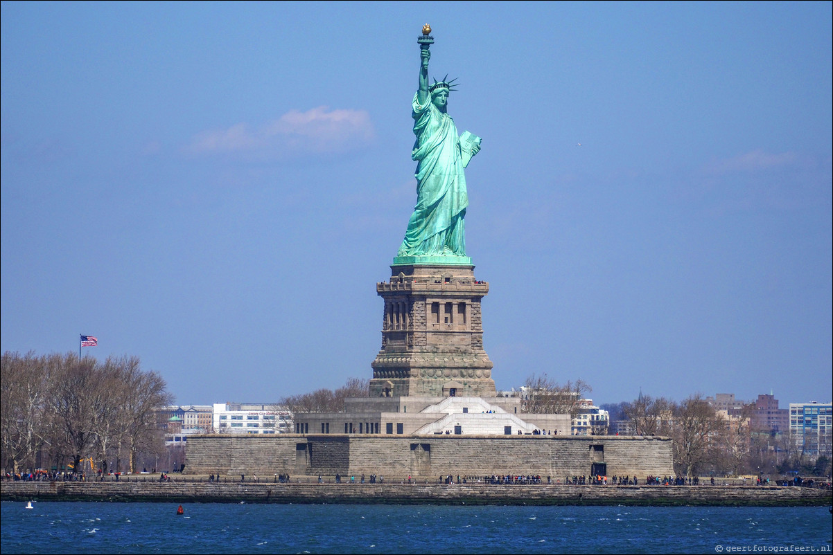 New York New York Skyline Vrijheidsbeeld