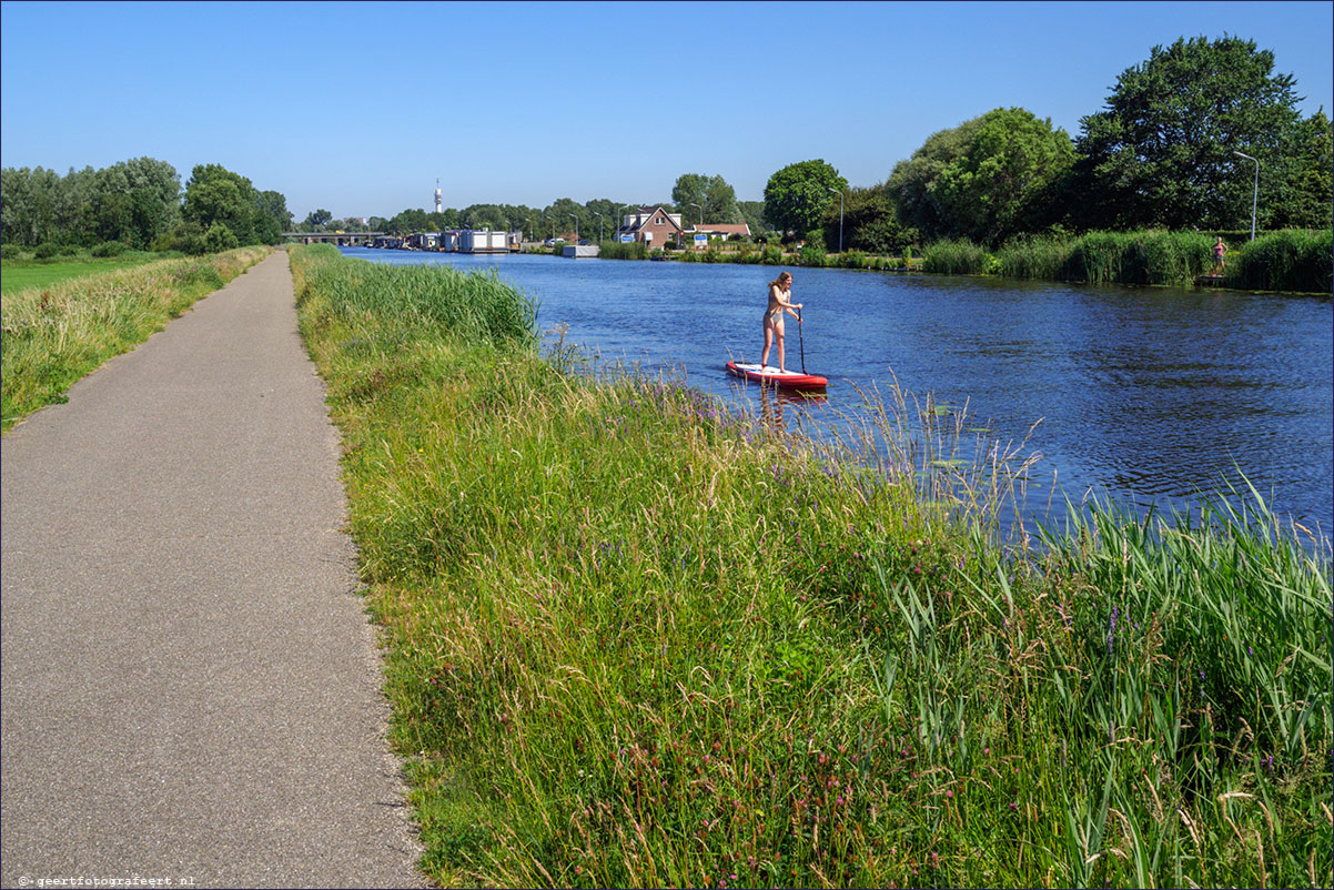 Waterliniepad / Stelling van Amsterdam: Hoofddorp - Spaarnwoude