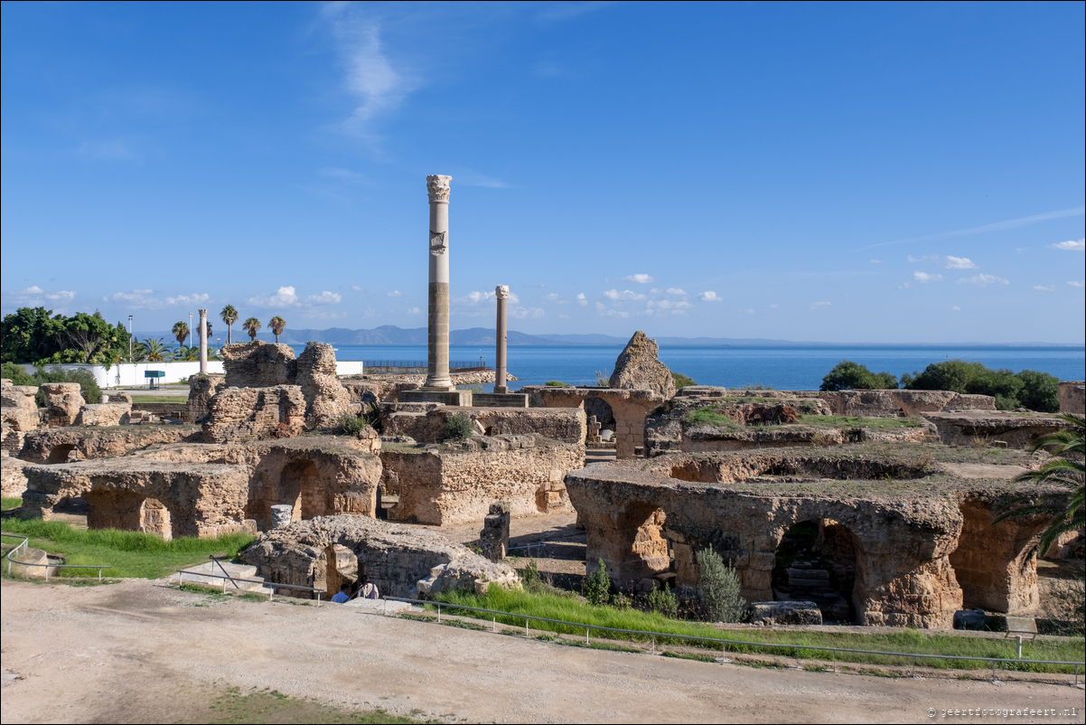 Tunesie Carthogo Thermen van Antoninus