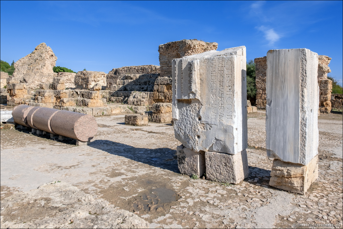 Tunesie Carthogo Thermen van Antoninus