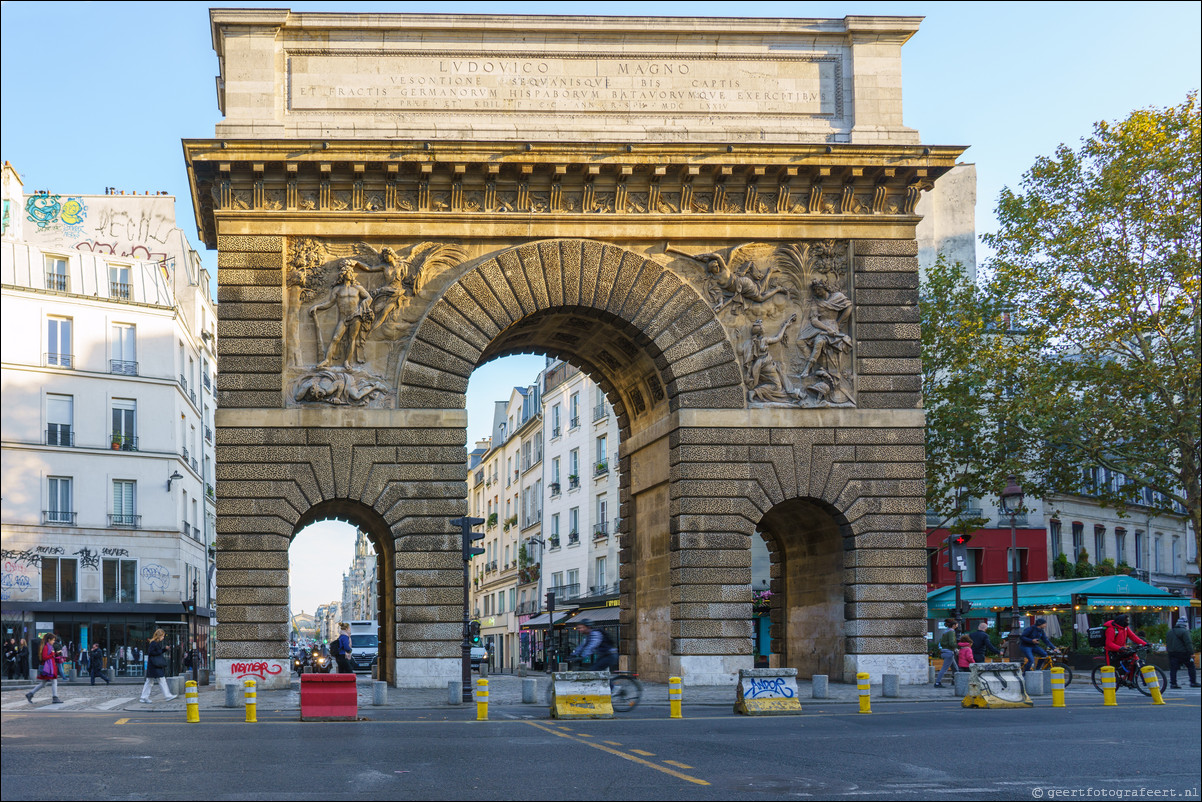 Parijs Porte Saint Martin