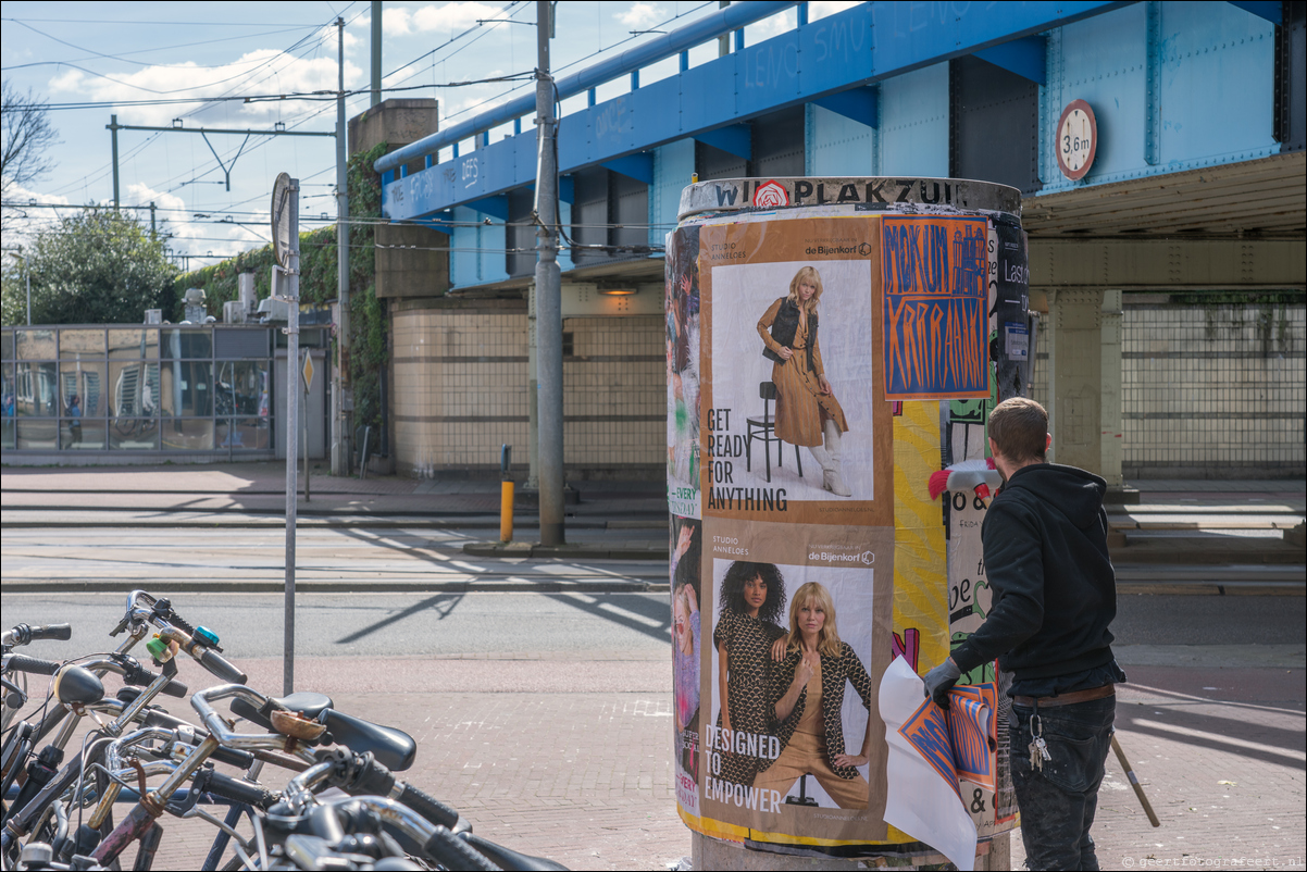 Amsterdamse straten straatfotografie