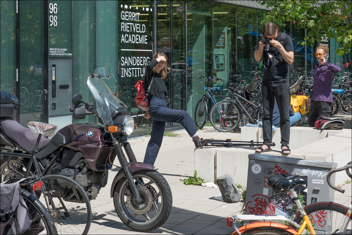 Amsterdamse straten straatfotografie