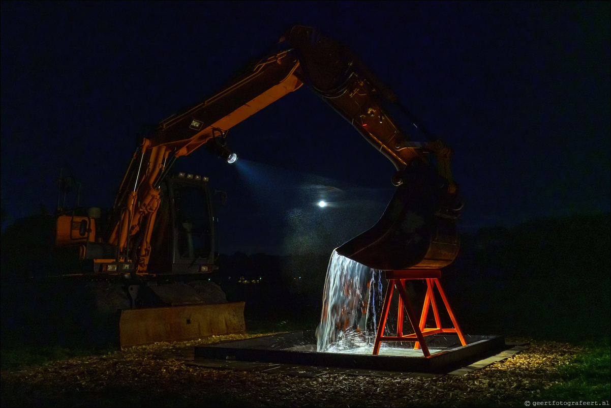 Lichtkunstfestival Alluminous Almere