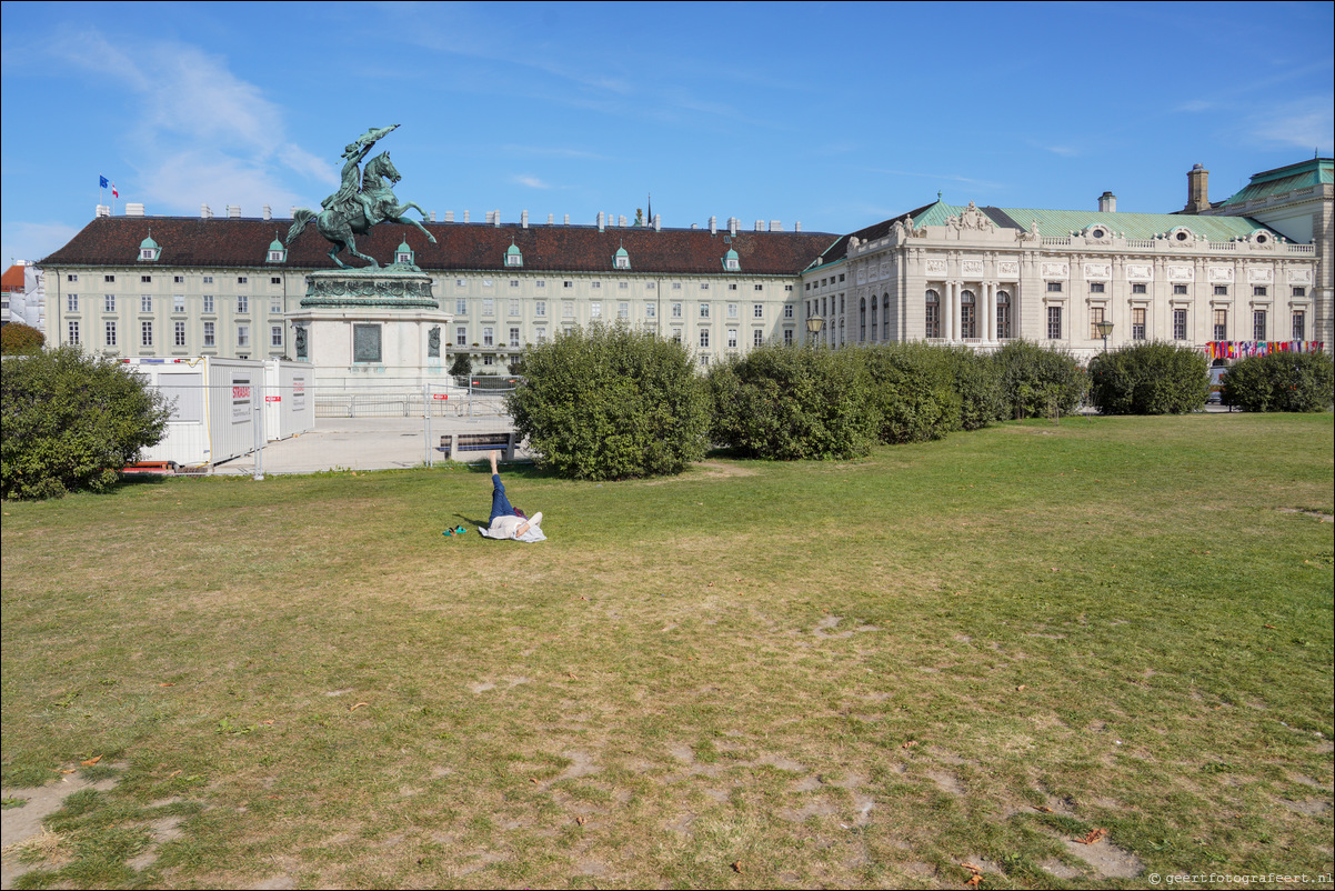 Wenen Heldenplatz