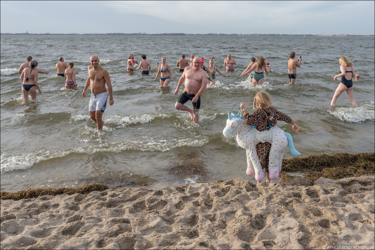 Nieuwjaarsduik Almere