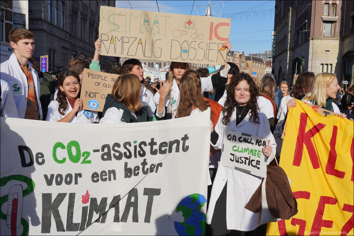 Klimaatmars Amsterdam