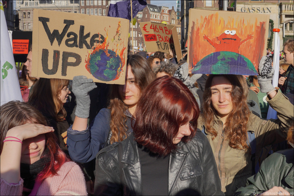 Klimaatmars Amsterdam