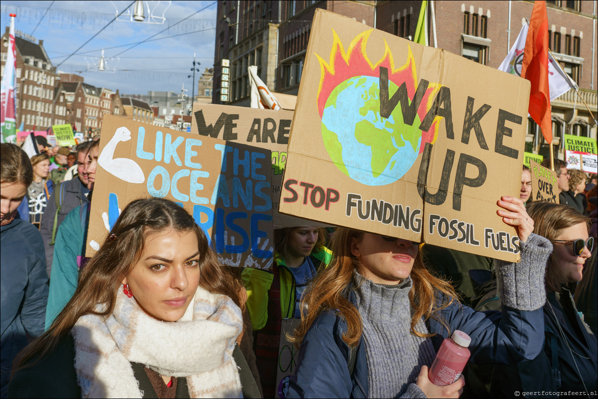 Klimaatmars Amsterdam