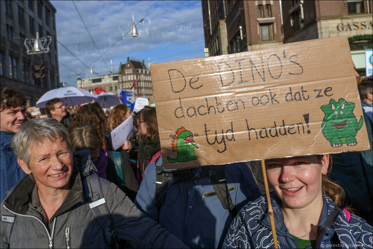 Klimaatmars Amsterdam