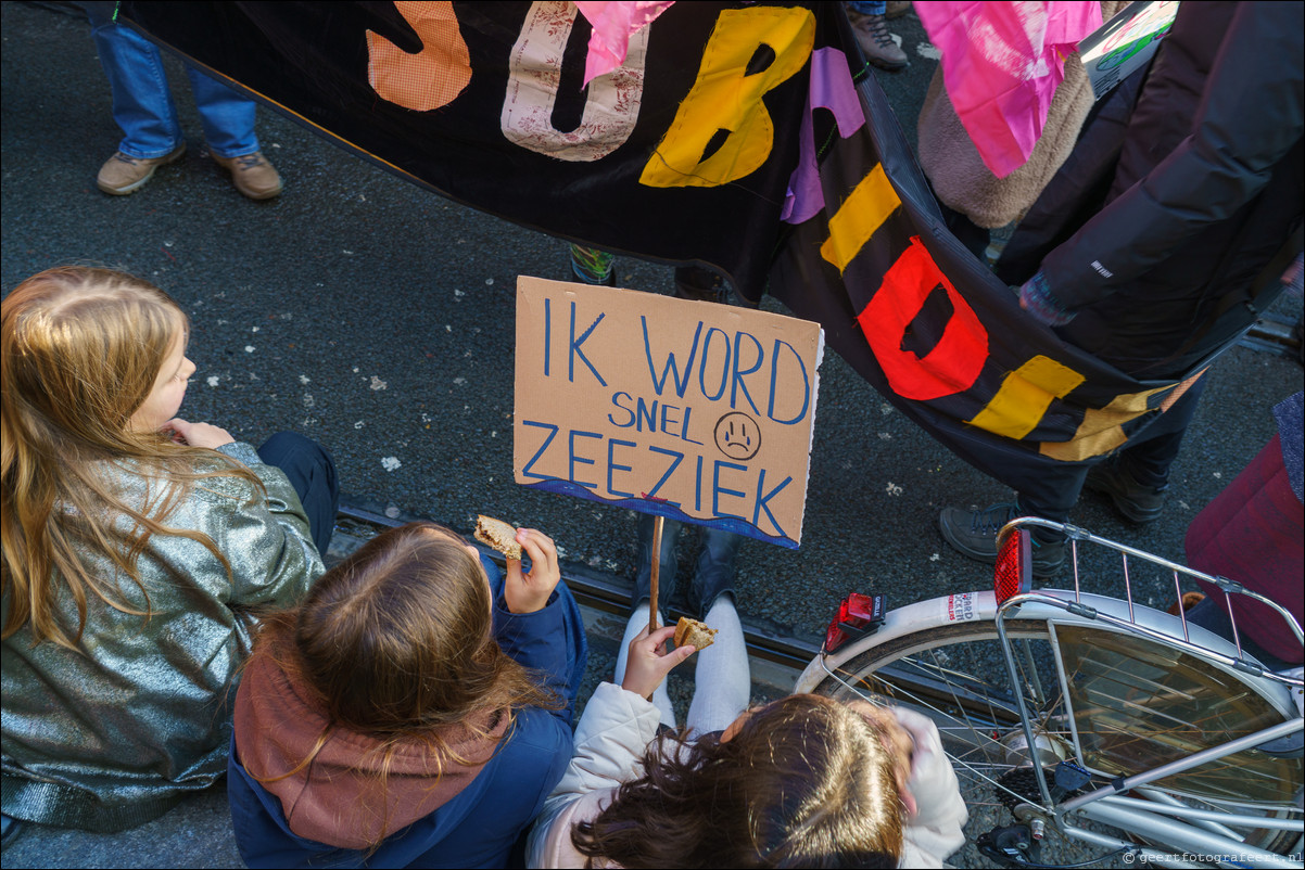 Klimaatmars Amsterdam