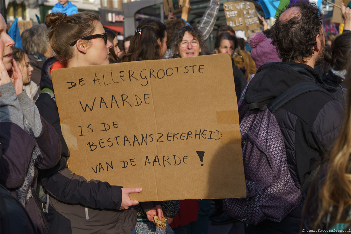 Klimaatmars Amsterdam