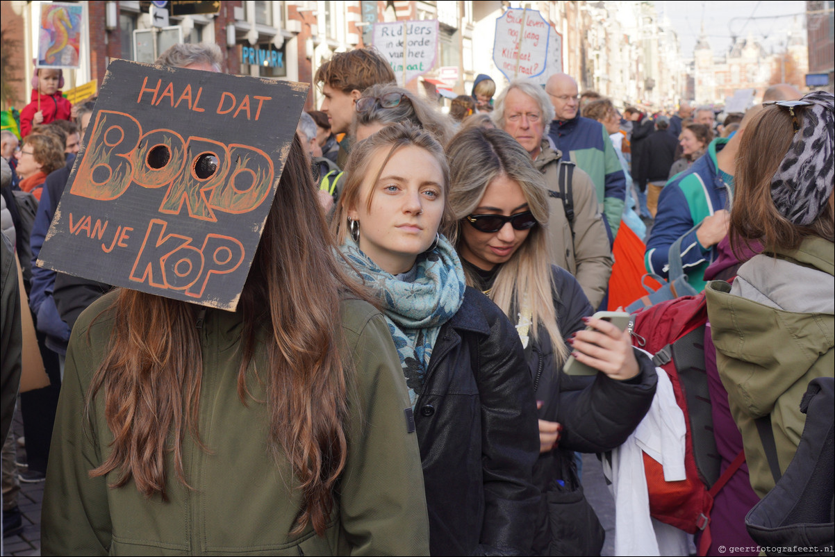 Klimaatmars Amsterdam