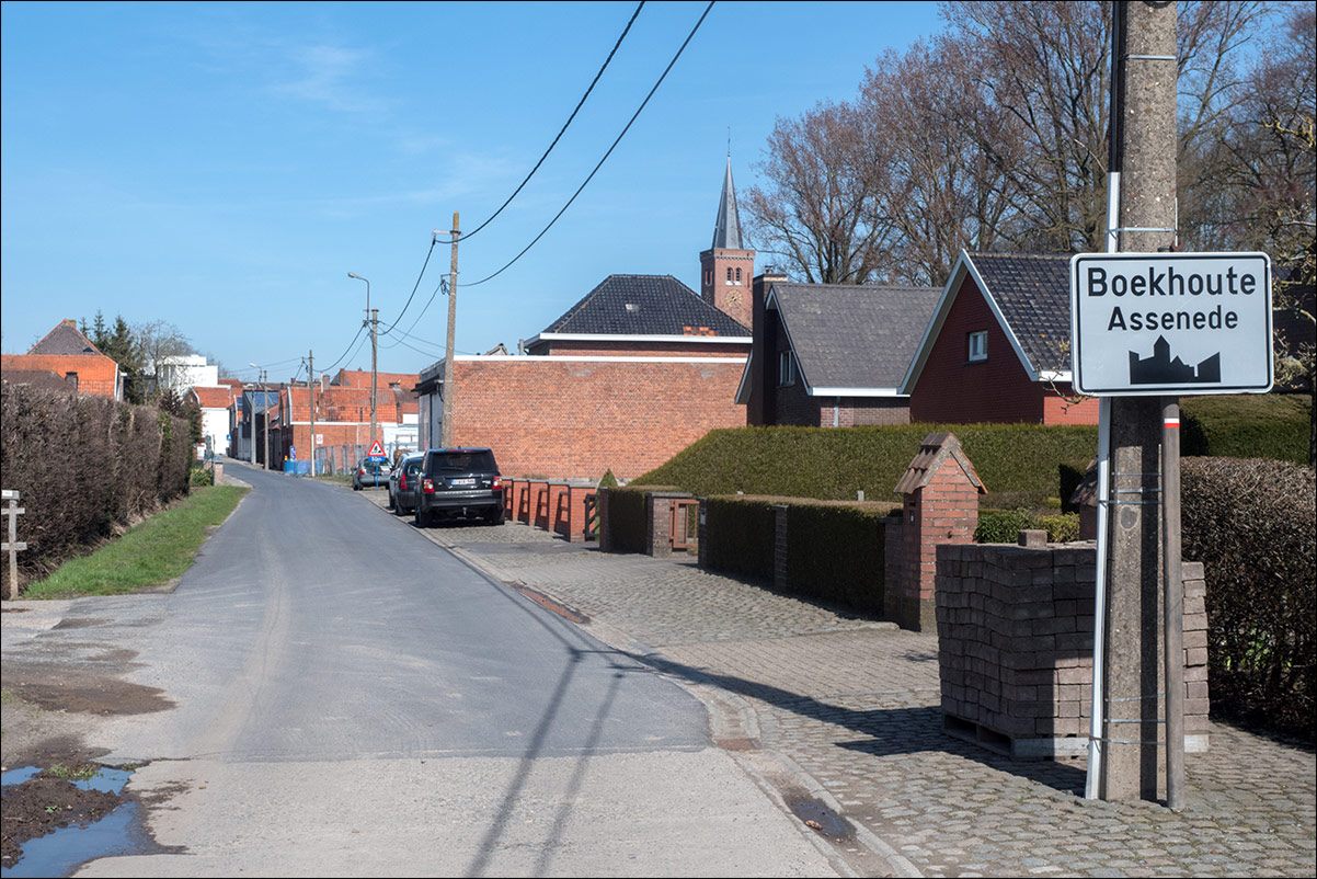 Grenspad: Sas van Gent - Waterland-Oudeman, Zeeland, Zweeuws Vlaanderen