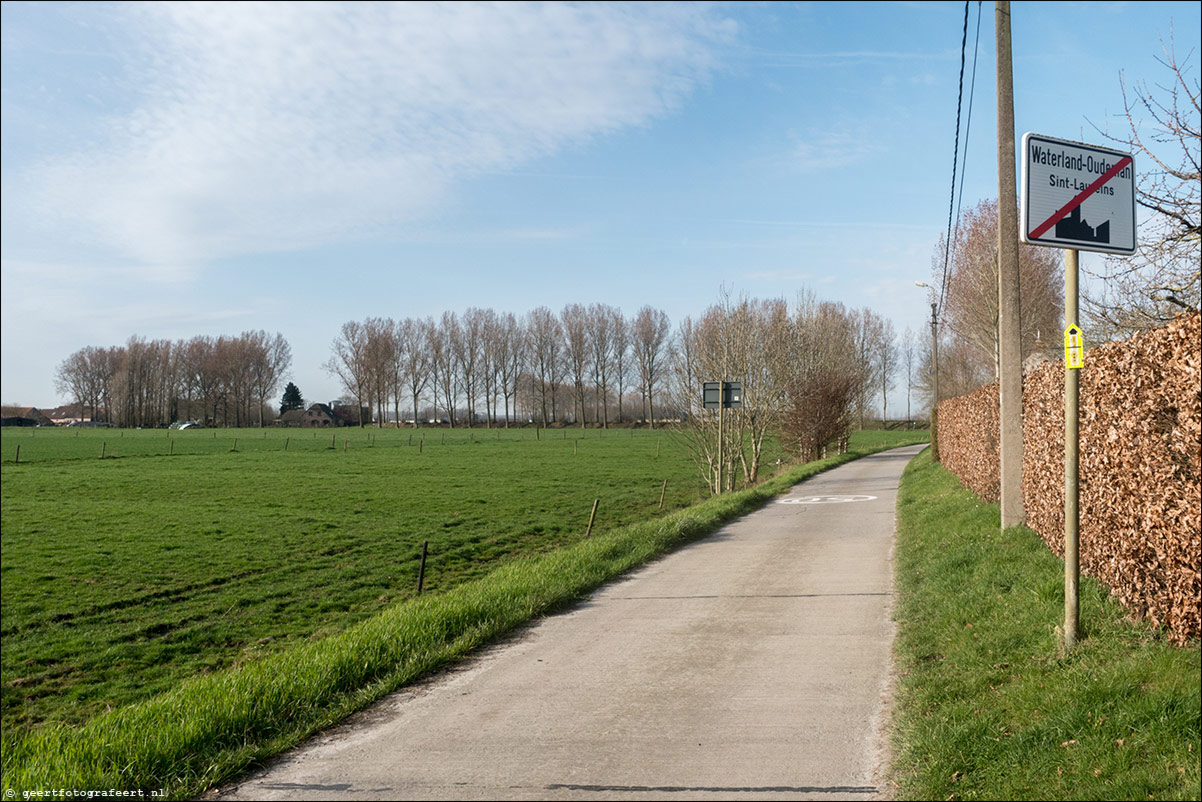 Grenspad: Waterland-Oudeman naar Sluis, Zeeland, Zweeuws Vlaanderen