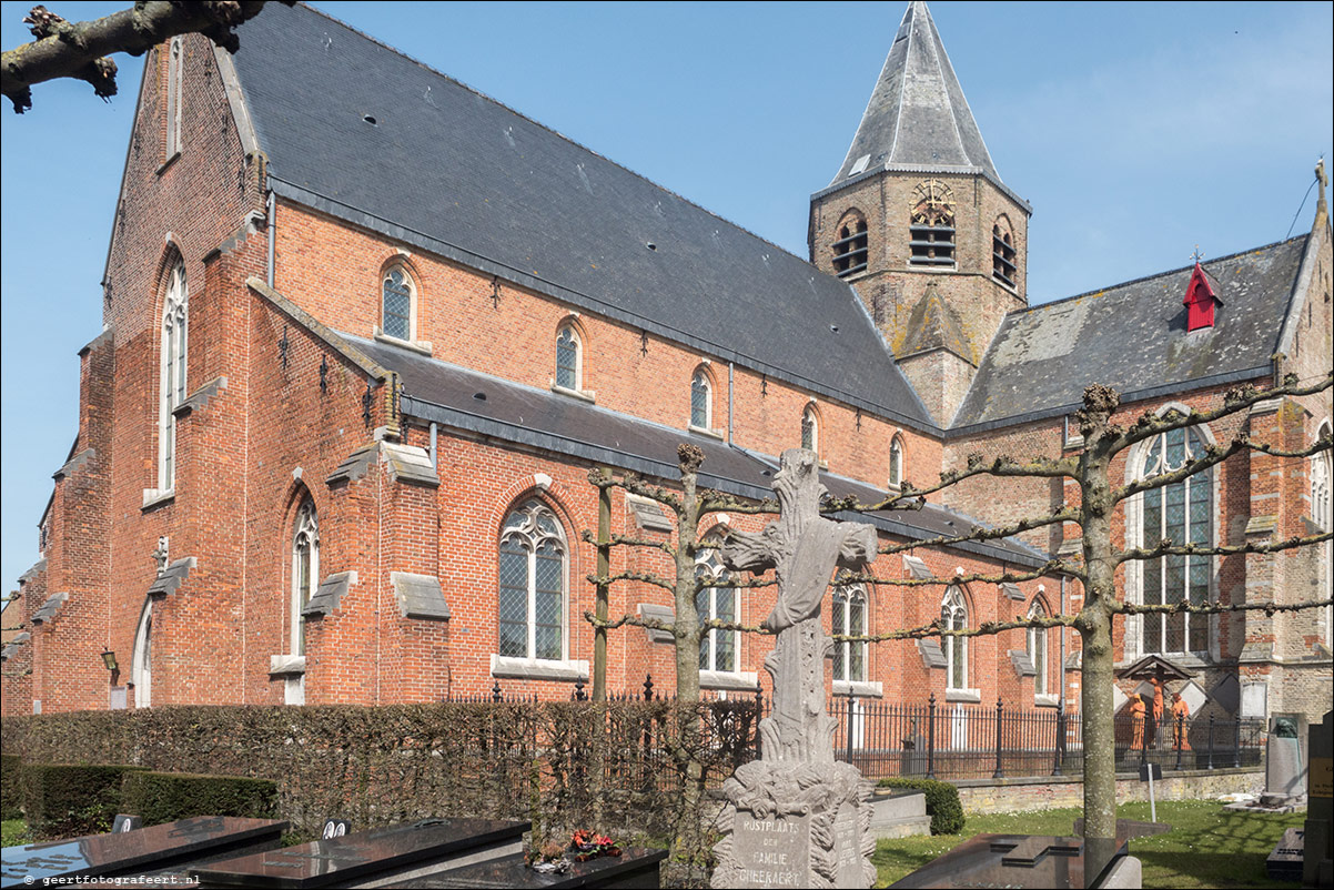Grenspad: Waterland-Oudeman naar Sluis, Zeeland, Zweeuws Vlaanderen