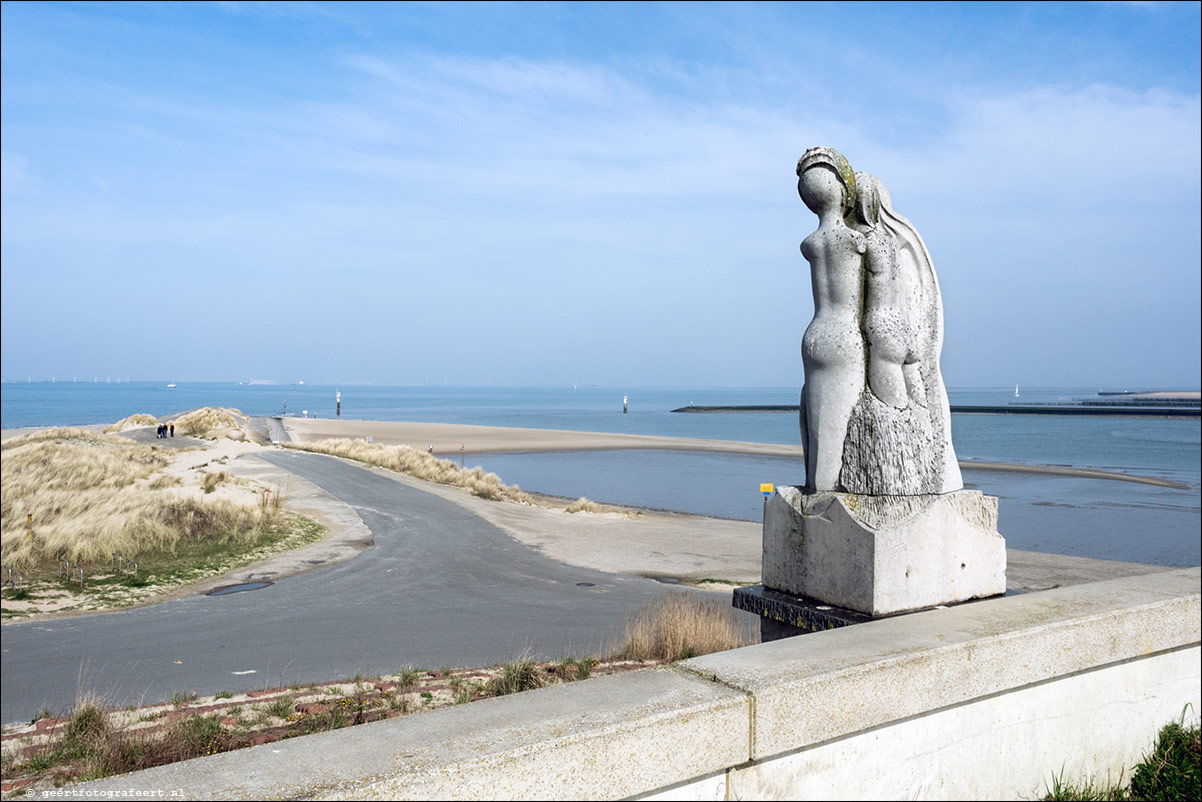 Grenspad: Sluis - Breskens, Zeeland, Zweeuws Vlaanderen