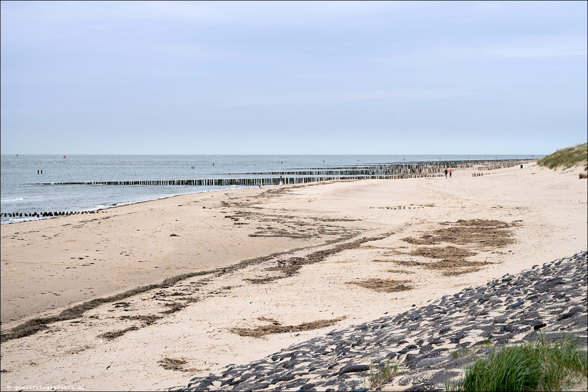 Grenspad Langs de Rand van Nederland: Vlissingen Zoutelande Domburg
