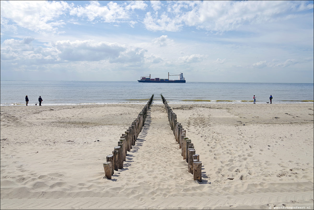 Grenspad Langs de Rand van Nederland: Vlissingen Zoutelande Domburg