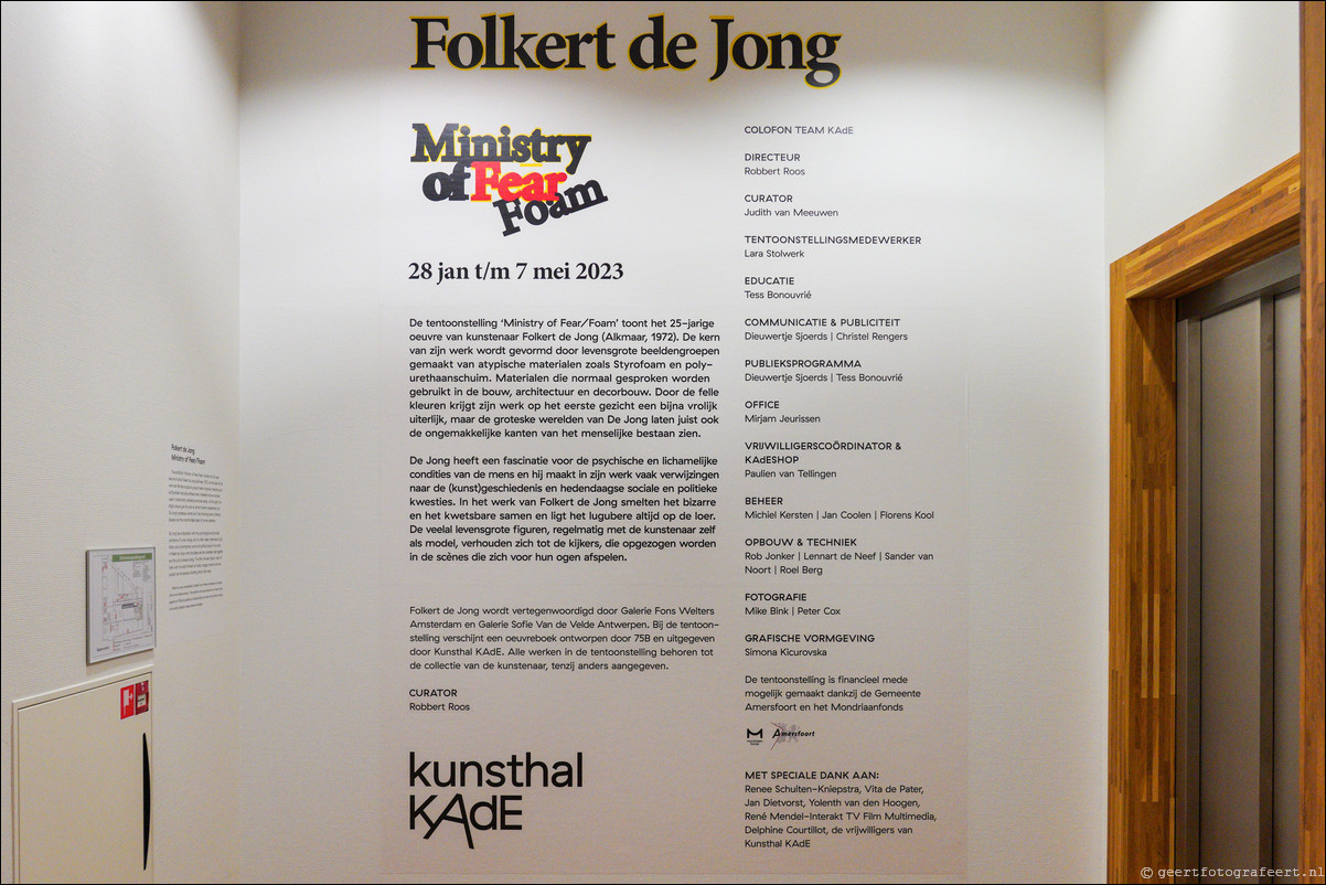 Kunsthal KAdE Amersfoort Folkert de Jong