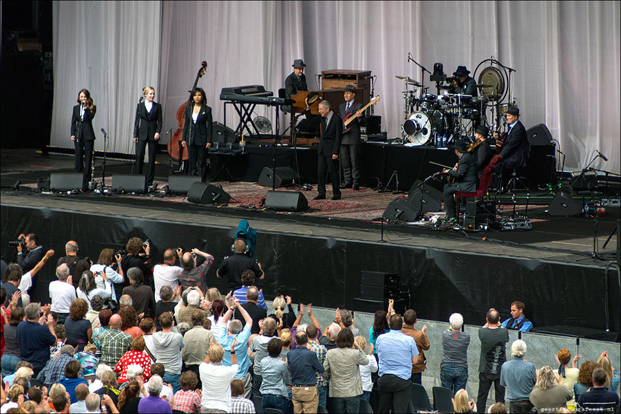 Leonard Cohen, old ideas tour, Amsterdam, 21 augustus 2012