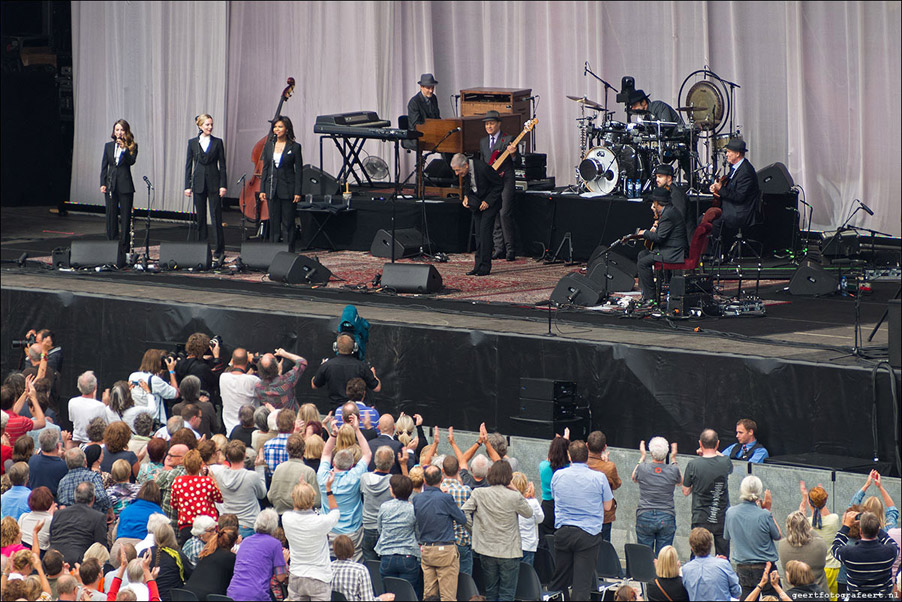 Leonard Cohen, old ideas tour, Amsterdam, 21 augustus 2012