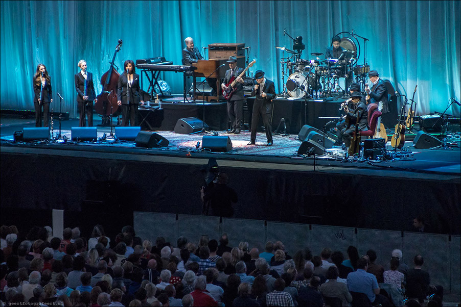 Leonard Cohen, old ideas tour, Amsterdam, 21 augustus 2012