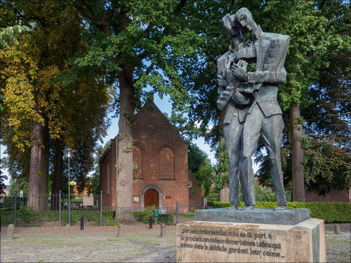 Chaam - Zundert, langs de rand van Nederland