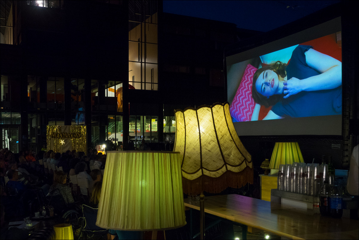Openluchtfilm Lalaland in Almere Haven