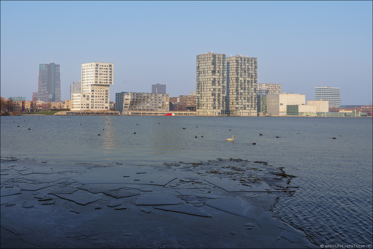 Winter Skyline Almere Weerwater