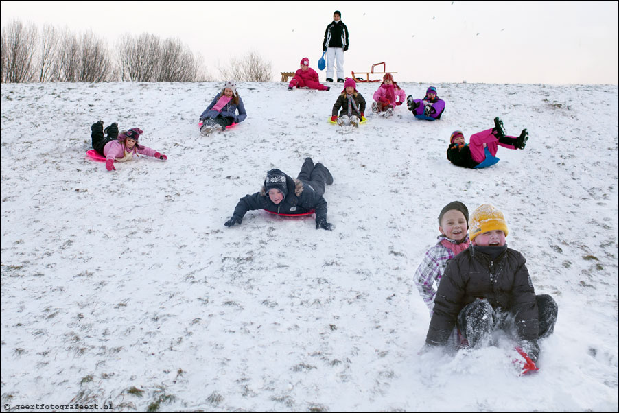 sneeuwpret almere haven