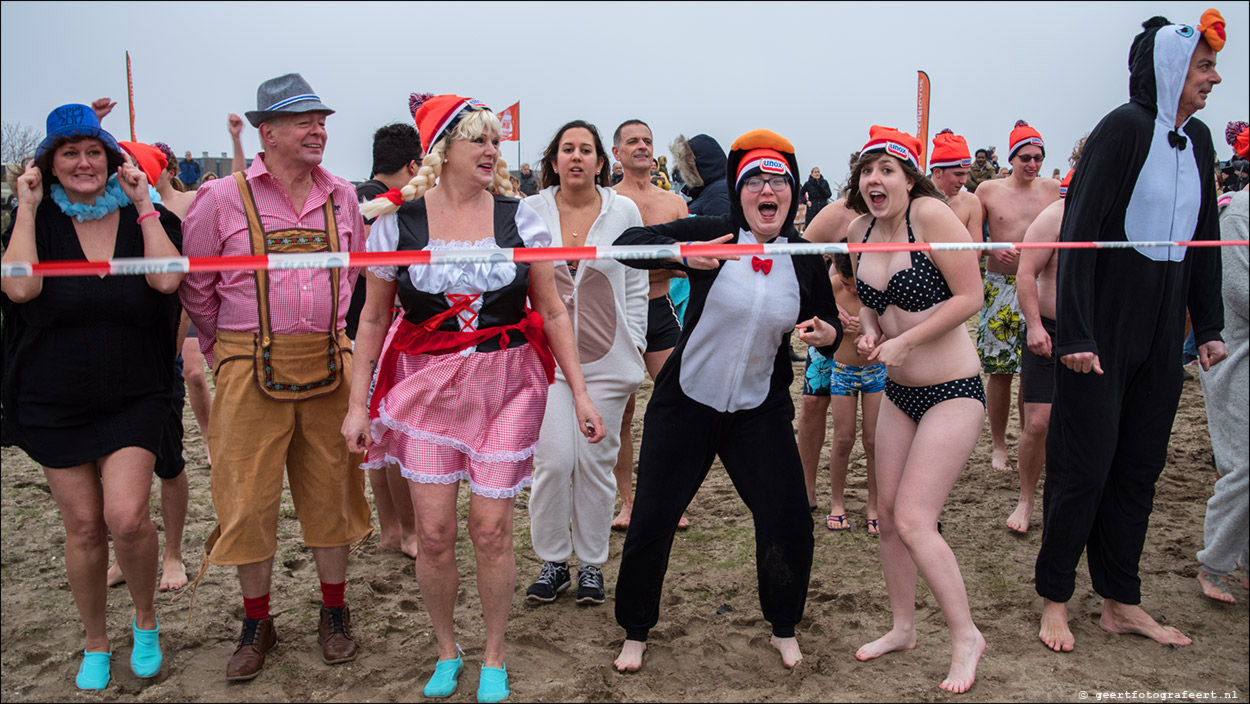 Nieuwjaarsduik Almere Surfstrand Gooimeer