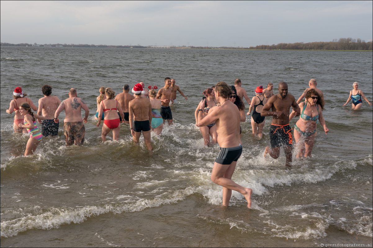 Nieuwjaarsduik Almere