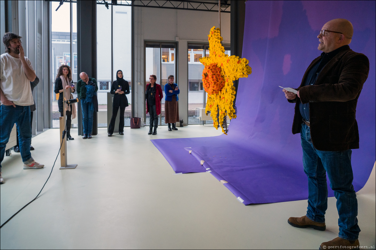 Flower Beings van Teun Castelein - Expo Corrosia Almere Haven