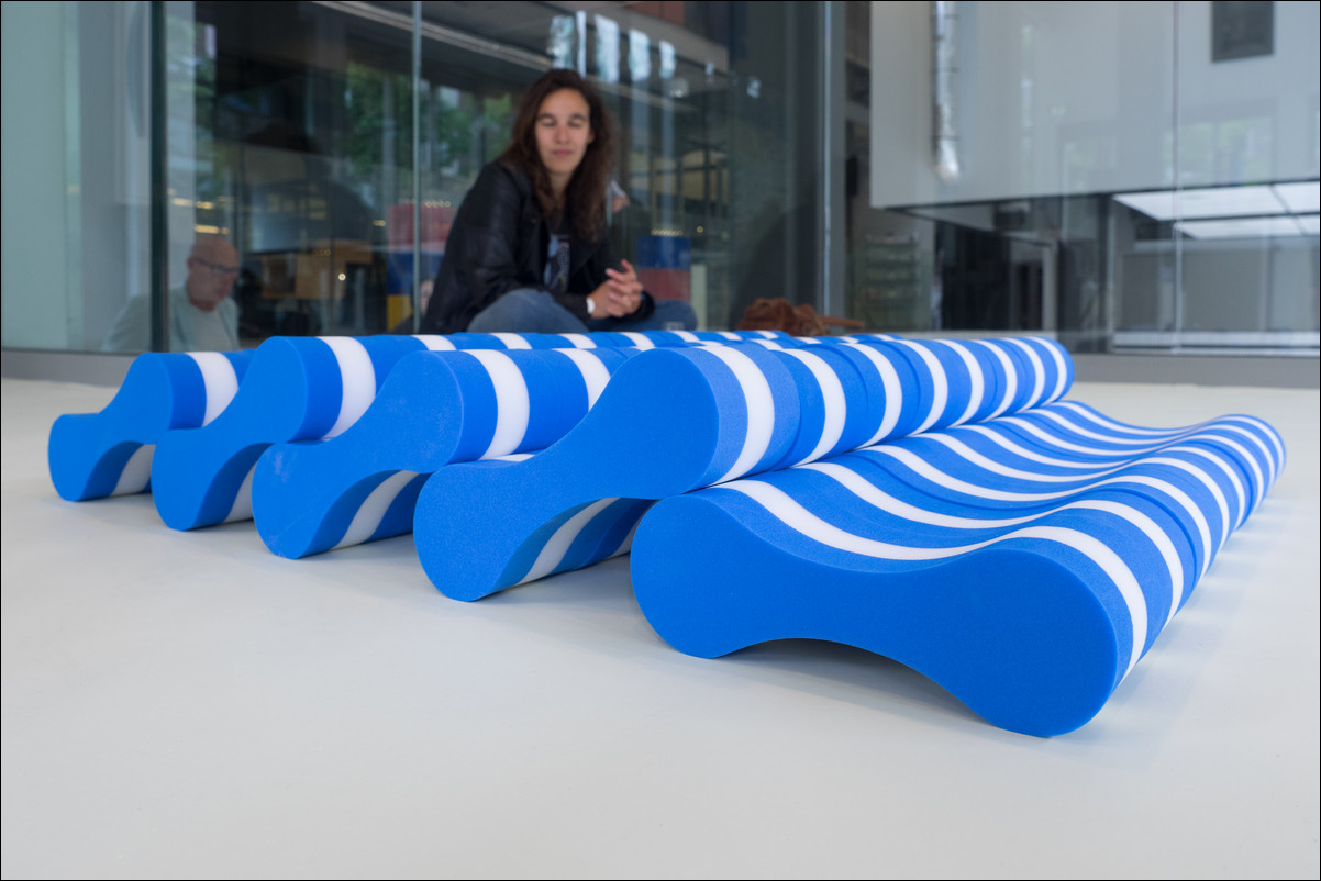 Zomerexpo Droogzemmen van Maze de Boer in Corrosia Almere Haven