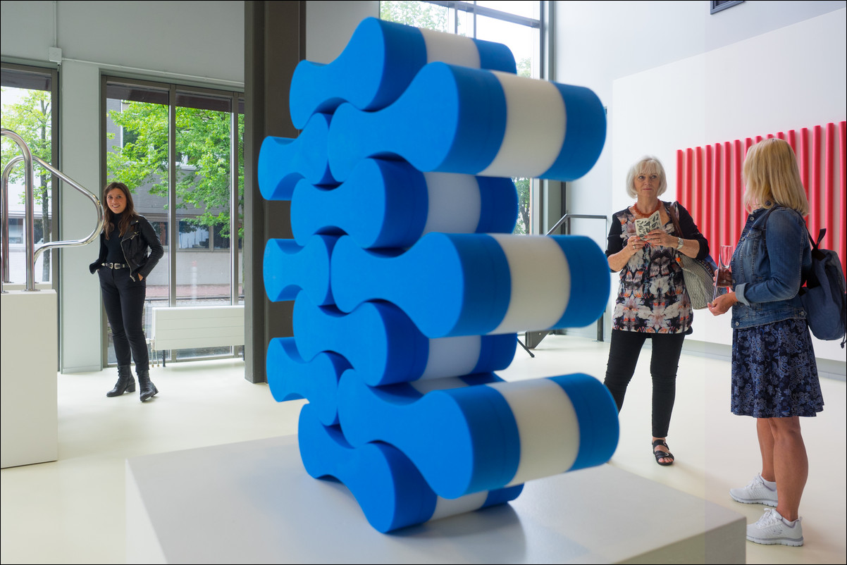 Zomerexpo Droogzemmen van Maze de Boer in Corrosia Almere Haven