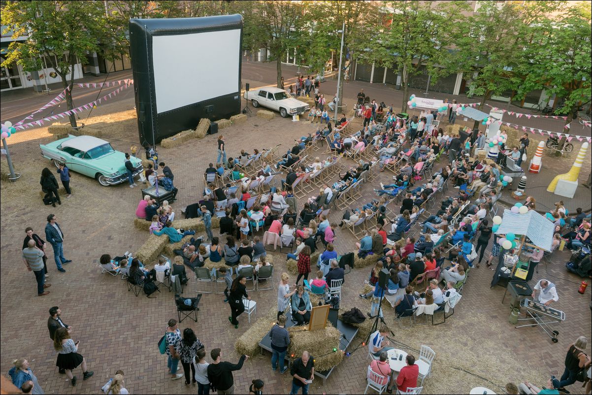 Grease openluchtfilm Almere Haven 24 juni